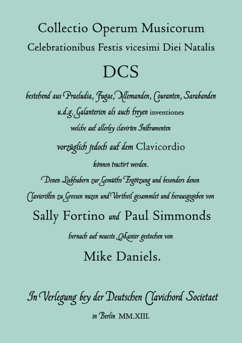 DCS Edition I Titelseite